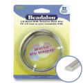 Fil Acier inox demi-rond 0.64 mm x15 m