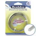 Fil Acier inox carr� 0.72 mm x4.5 m