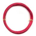 Fil Aluminium 2 mm Rouge x 5 m