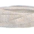 Cachemire M�tallique  6 mm Gris clair chin� fil dor� x 1 m