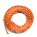 Organza M�tallique  6 mm orang� x 2 m