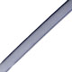 Lacet plastique  5.8x1.9 mm Dark Grey x 50 cm