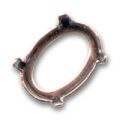 Serti 4120 18x13 mm cuivr� vieilli