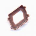 Engaste 4739 Cosmic 14x11 mm cobrizo