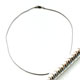 Tour de cou serpentine 1.30 mm Argent 925 x40 cm