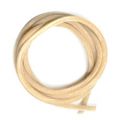 Cordon Velours 3 mm Beige x 85 cm