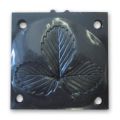Molde de silicona en 2 partes : hoja de frambueso