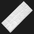 Feuille de structure en silicone d�cor C