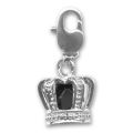 Couronne 15 mm strass Jet x1