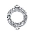 Anneau strass� 20 mm x1