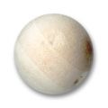 Perles rondes en bois brut 15 mm x20