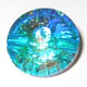 Bouton 3015 10 mm Crystal AB Foiled