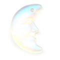 Luna 16 mm Crystal mat glacier blue x1