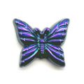 Mariposa 13x11 mm Jet mat glacier blue x1