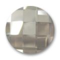 Cabochon 2035 14 mm Crystal Silver Shade