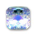 Cabochon 4650 carr� Rivoli 14 mm Crystal AB