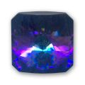 Cabochon 4650 carr� Rivoli 18 mm Heliotrope