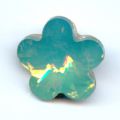 Cabuch�n 4744 Flor 10 mm Pacific Opal x1
