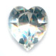 Cabuch�n 4800 Coraz�n 11x10 mm Crystal