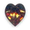 Cabuch�n 4800 Coraz�n 11x10 mm Smoked Topaz