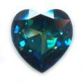Cabuch�n 4827 Coraz�n 28 mm Crystal Bermuda Blue
