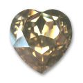 Cabuch�n 4827 Coraz�n 28 mm Crystal Golden Shadow