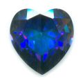 Cabuch�n 4827 Coraz�n 28 mm Crystal Heliotrope
