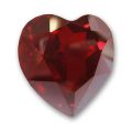 Cabuch�n 4827 Coraz�n 28 mm Crystal Red Magma