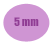 Facetadas 5 mm