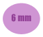 Facetada 6 mm