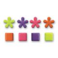 Assortiment de 50 petites attaches parisiennes Brasil