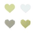 Assortiment de 20 attaches parisiennes Coeurs Dream