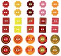 Assortiment de 30 boutons �poxy Espa�a