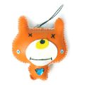 Mascotte de portable Orange 8 cm