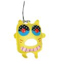 Mascotte de portable Jaune 8 cm