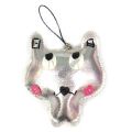 Mascotte de portable Argent� 8 cm