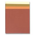 Cartes doubles assorties 13,5x13,5 cm Brun