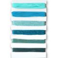 Cordons et �lastiques assortis Bleu