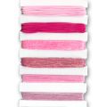 Cordons et �lastiques assortis Rose