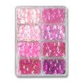 Paillettes assorties 7 mm Rose