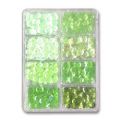 Paillettes assorties 7 mm Vert