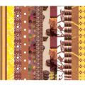 Papiers d�co assortis 15x15 cm Brun