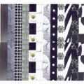 Papiers d�co assortis 15x15 cm Noir
