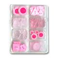 Boutons assortis Rose