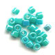 Miyuki Delicas 10/0 DBM0166 - Op Turquoise Green AB