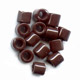 Miyuki Delicas 8/0 DBL0734 - Opaque chocolate