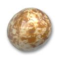 Facette 16 mm Opaque White Caramel x1