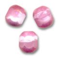 Facetadas Barrocas 8 mm Chalk Mauve glosado x10