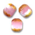 Facetadas Barrocas 8 mm Chalk Mauve marmolizado x10