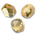 Facettes 3 mm Crystal Gold x50